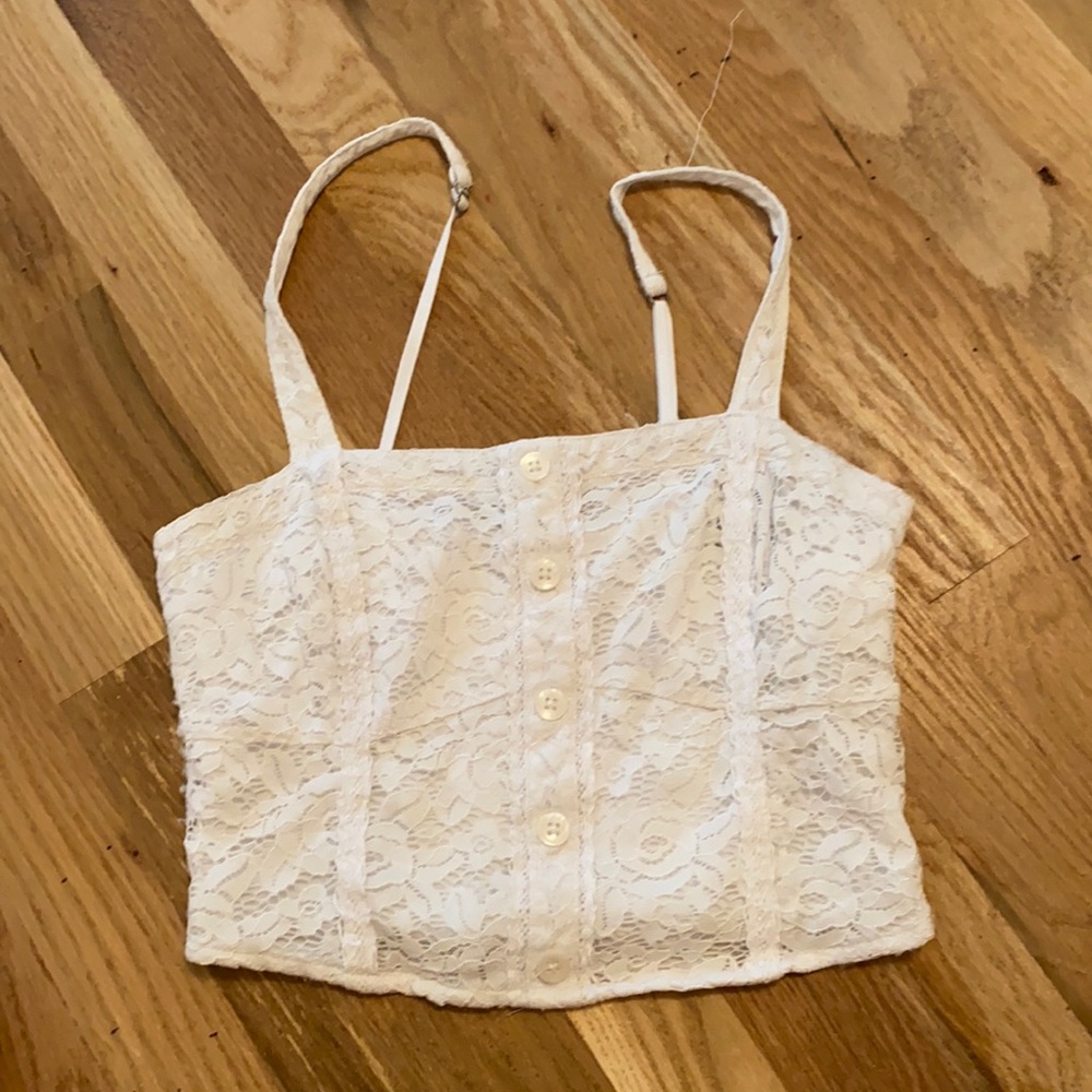 White tank top
